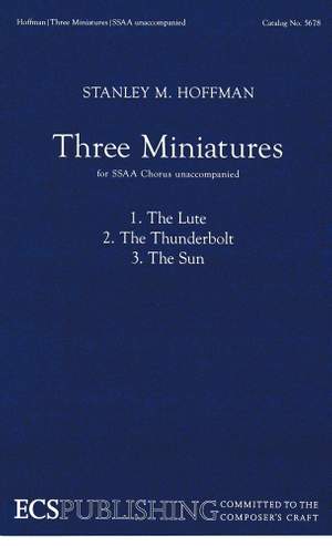 Stanley M. Hoffman: Three Miniatures