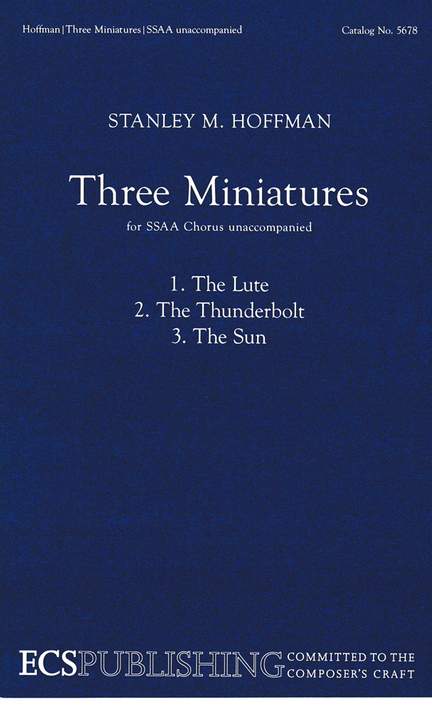 Stanley M. Hoffman: Three Miniatures