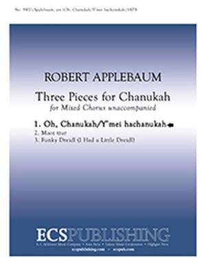 Robert Applebaum: 3 Pieces for Chanukah