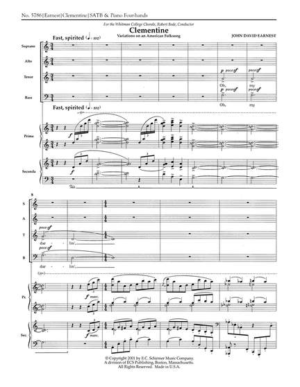 John David Earnest: Clementine
