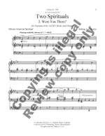 Two Spirituals: No. 2. Were You There? Product Image