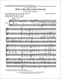 James F. Hopkins: Who is This That Comes from Far