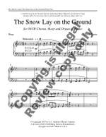 David Conte: The Snow Lay on the Ground Product Image