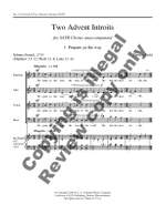 Thomas Bold: Two Advent Introits Product Image