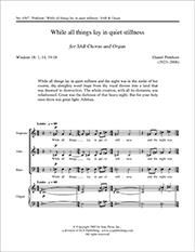 Daniel Pinkham: While All Things Lay in Quiet Stillness