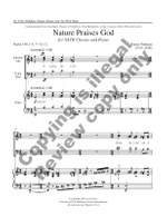 Daniel Pinkham: Nature Praises God Product Image