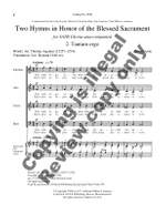 David Conte: Two Hymns in Honor of the Blessed Sacrament Product Image