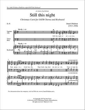 Daniel Pinkham: Still this Night