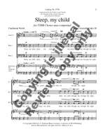 James Granville Eakin: Sleep, my child Product Image
