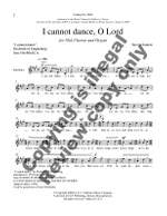 Steven Sametz: I Cannot Dance, O Lord Product Image