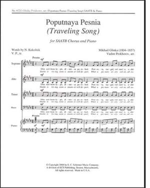 Mikhail Glinka: Poputnaya Pesnia