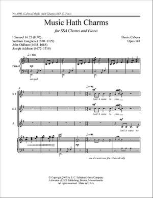 Barrie Cabena: Music Hath Charms
