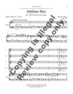 Barrie Cabena: Jubilate Deo Product Image