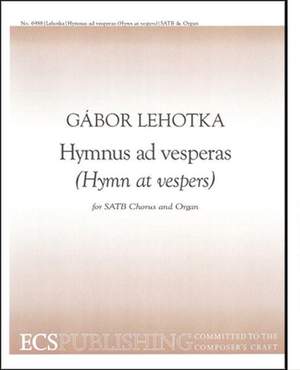 Gabor Lehotka: Hymnus ad Vesperas