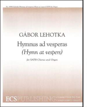 Gabor Lehotka: Hymnus ad Vesperas