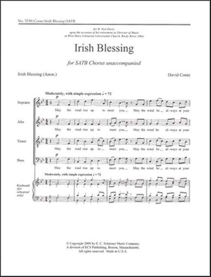 David Conte: Irish Blessing
