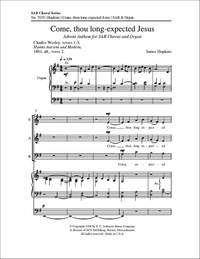 James F. Hopkins: Come, thou long-expected Jesus