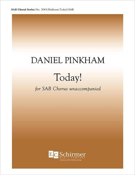 Daniel Pinkham: Today!