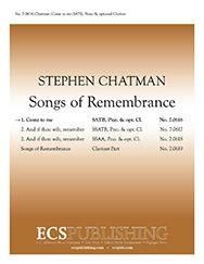 Stephen Chatman: Songs of Remembrance: No. 1 Come to me