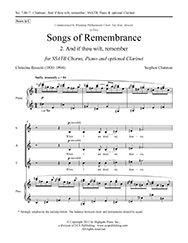 Stephen Chatman: Songs of Remembrance