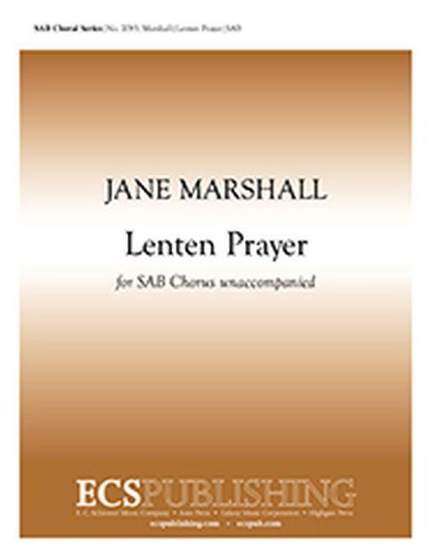 Jane Marshall: Lenten Prayer