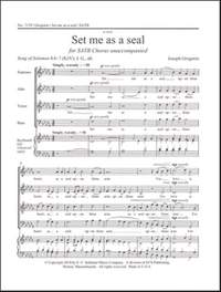 Joseph Gregorio: Set me as a seal