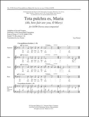 Leo Nestor: Tota pulchra es, Maria