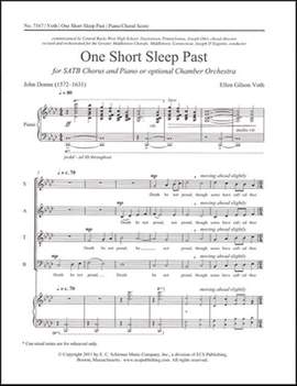 Ellen Gilson Voth: One Short Sleep Past