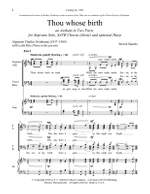 Steven Sametz: Thou whose birth Product Image