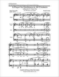 Ronald Arnatt: Prayer for Gentleness to all Creatures