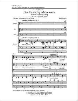 Leo Nestor: Our Father, By Whose Name