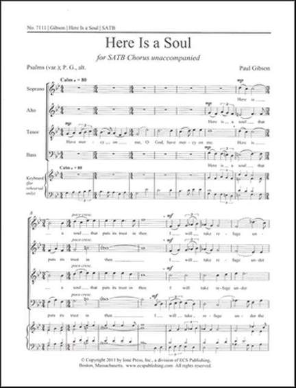 Paul Gibson: Here Is a Soul