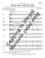Steven Sametz: Never more will the wind Product Image