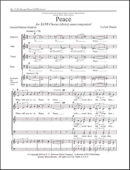 Carlyle Sharpe: Peace