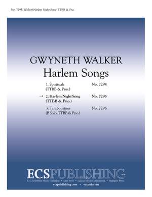 Gwyneth Walker: Harlem Songs: No. 2 Harlem Night Song
