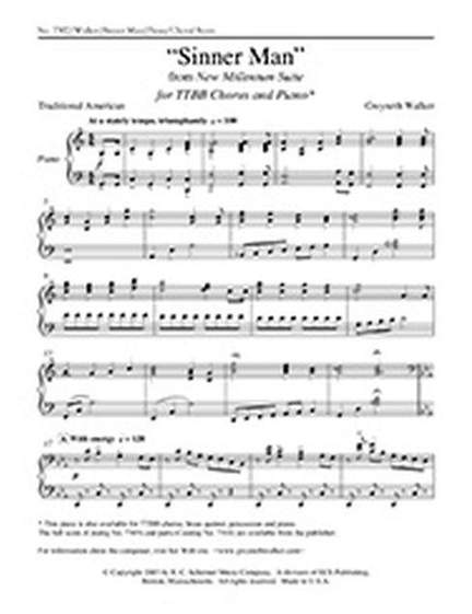 Gwyneth Walker: New Millennium Suite: No. 1 Sinner Man