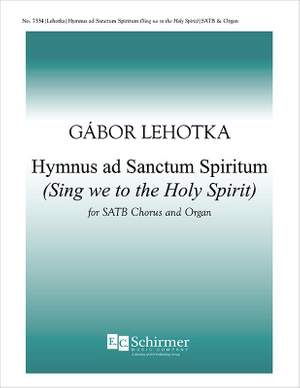 Gabor Lehotka: Hymnus ad Sanctum Spiritum