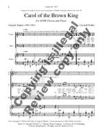 Gwyneth Walker: Carol of the Brown King Product Image