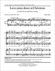 Derek Healey: Love came down at Christmas