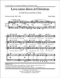 Derek Healey: Love came down at Christmas