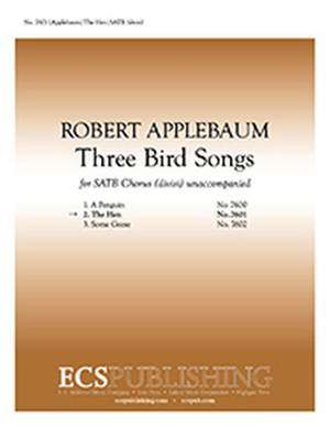 Robert Applebaum: Three Bird Songs: 2. The Hen