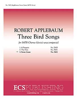 Robert Applebaum: Three Bird Songs: 3. Some Geese