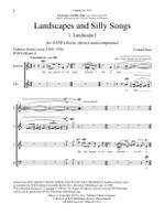 Conrad Susa: Landscapes and Silly Songs: No. 1 Landscape I Product Image