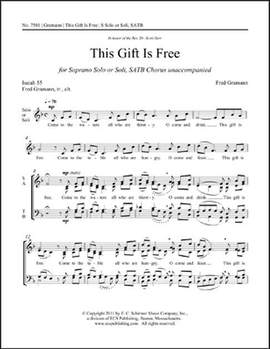 Fred Gramann: This Gift is Free