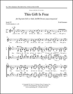 Fred Gramann: This Gift is Free