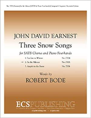John David Earnest: Three Snow Songs: 2. In the Silence