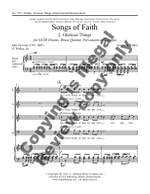 Gwyneth Walker: Songs of Faith: No. 2 Glorious Things Product Image