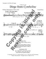 Conrad Susa: Three Charms from Shakespeare: Dirge Product Image