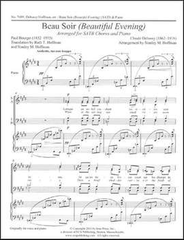 Claude Debussy: Beau Soir