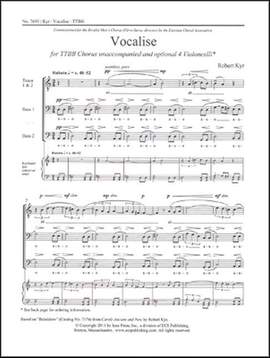 Robert Kyr: Vocalise